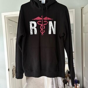 Black RN Hoodie